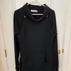 Latched Mama cowl neck pullover nursing sweatshirt